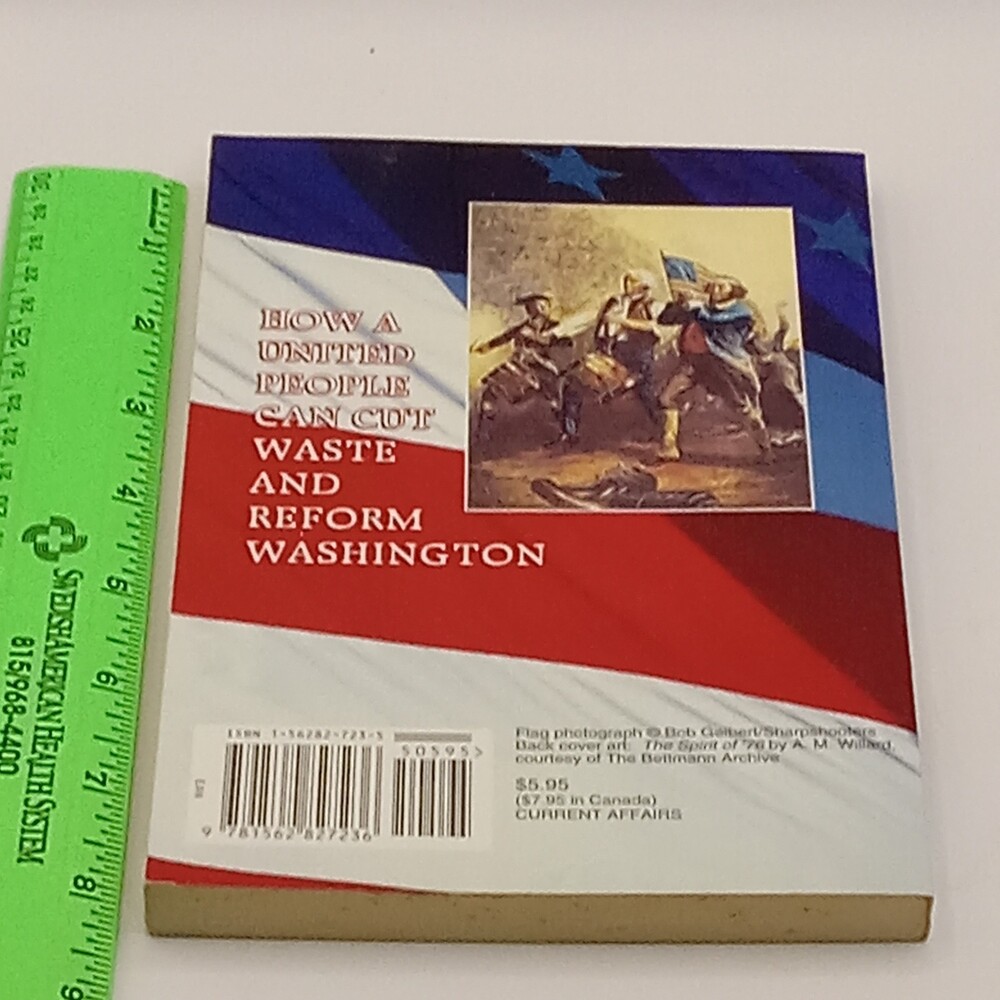ROSS PEROT Not for Sale at Any Price Paperback 1993 1st and Campaign PIN - Picture 6 of 11